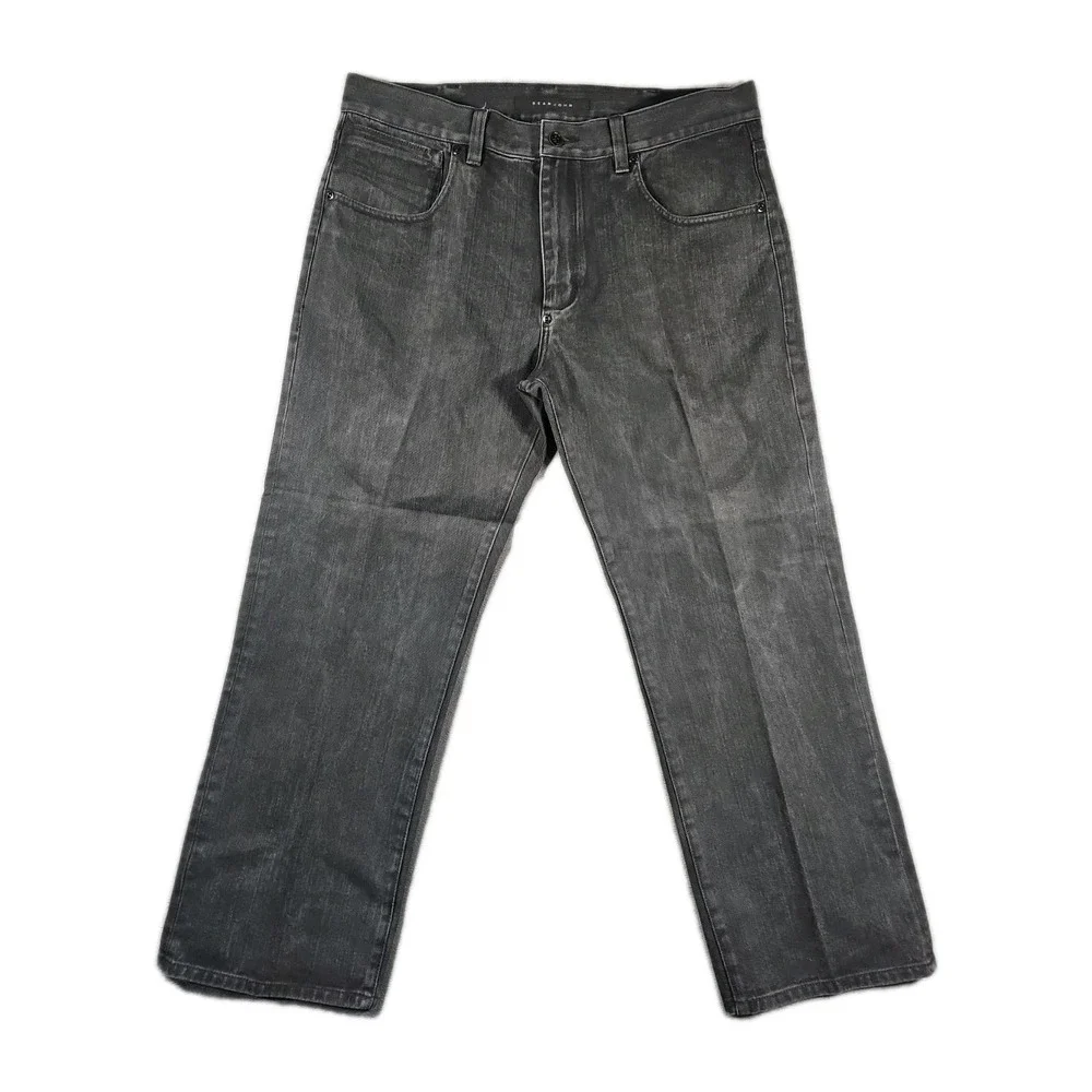 Vintage Sean John Hamilton Jeans Mens 40x32 Black Relaxed Straight Cotton J870‎